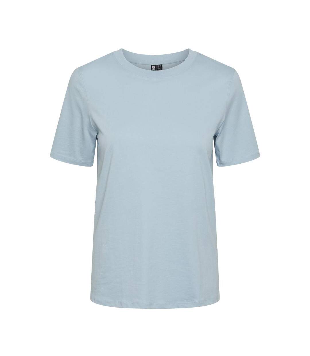 T-shirt Bleu Femme Pieces Ria - M-1