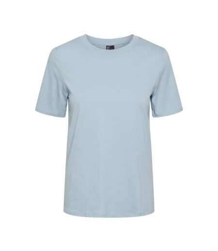 T-shirt Bleu Femme Pieces Ria - M