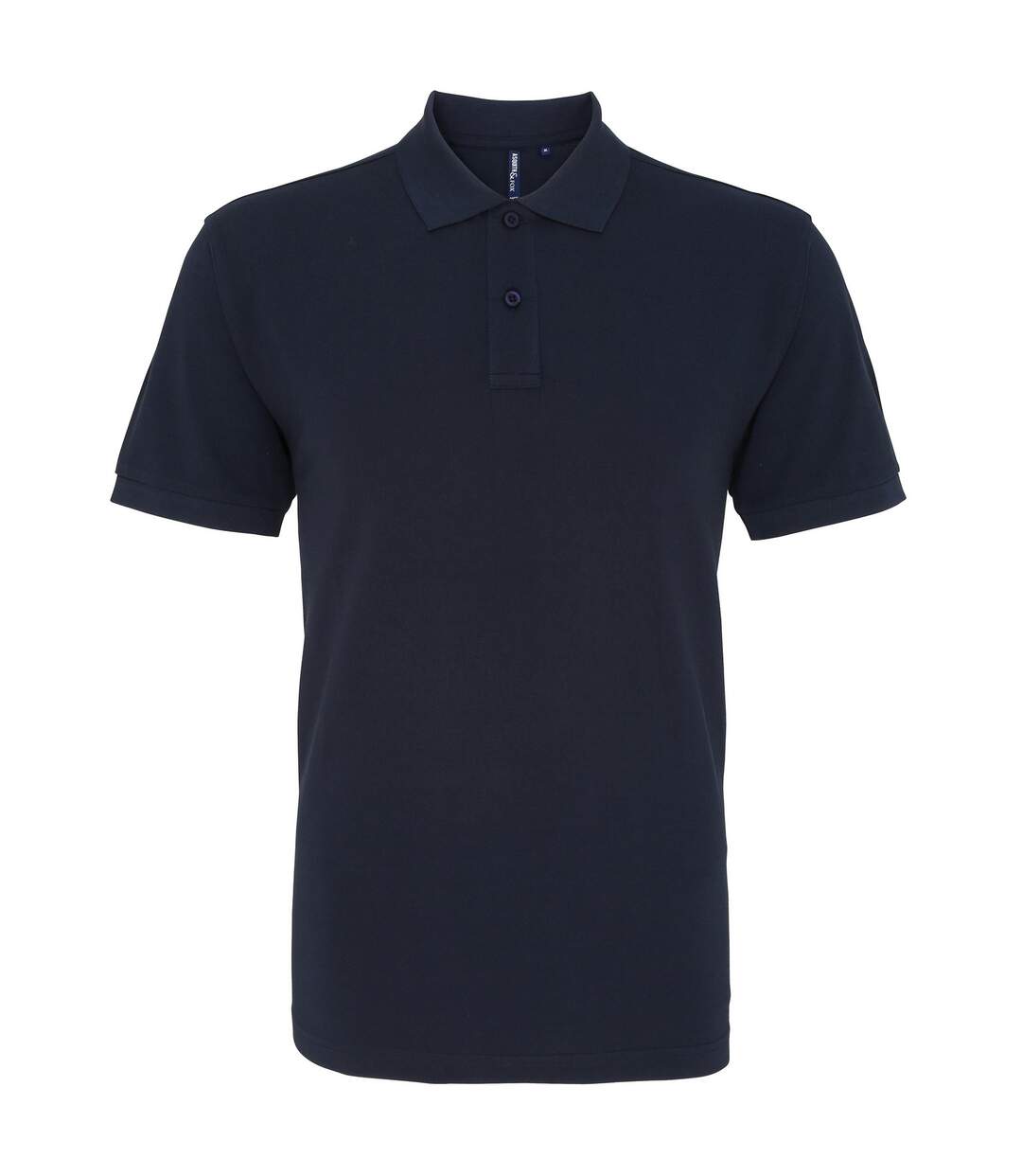 Asquith & Fox Mens Plain Short Sleeve Polo Shirt (French Navy)