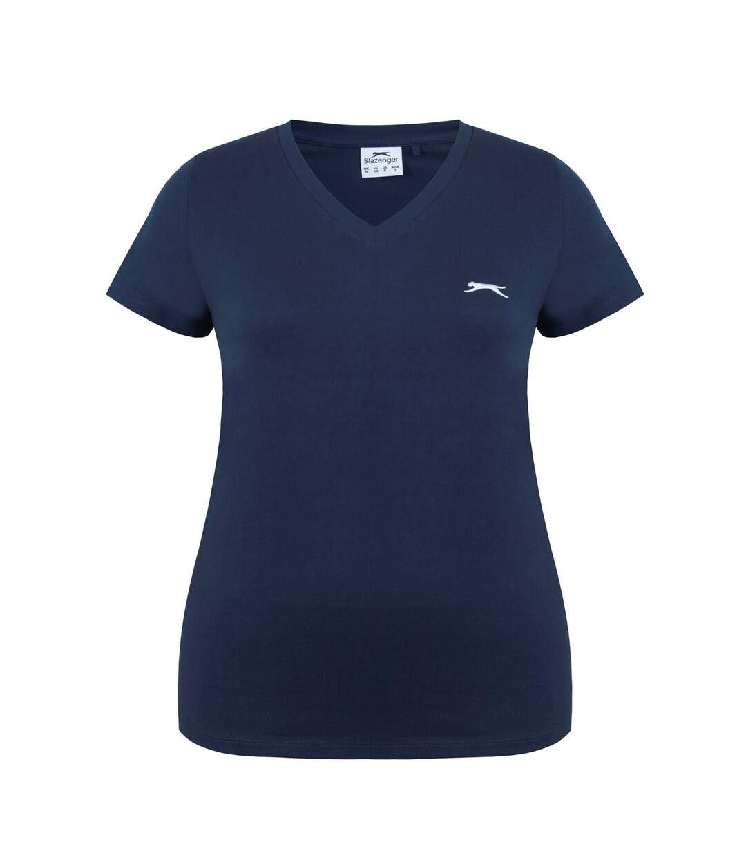 Womens/ladies T-shirt Baby Pink Slazenger-1