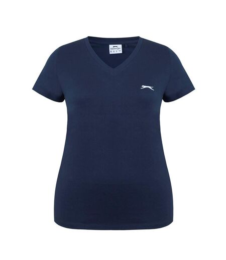 Womens/ladies T-shirt Baby Pink Slazenger