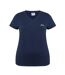 Womens/ladies T-shirt Baby Pink Slazenger-1