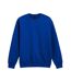 Mens Hammer Maxweight Crew Neck Sweatshirt Deep Royal Blue Gildan-1