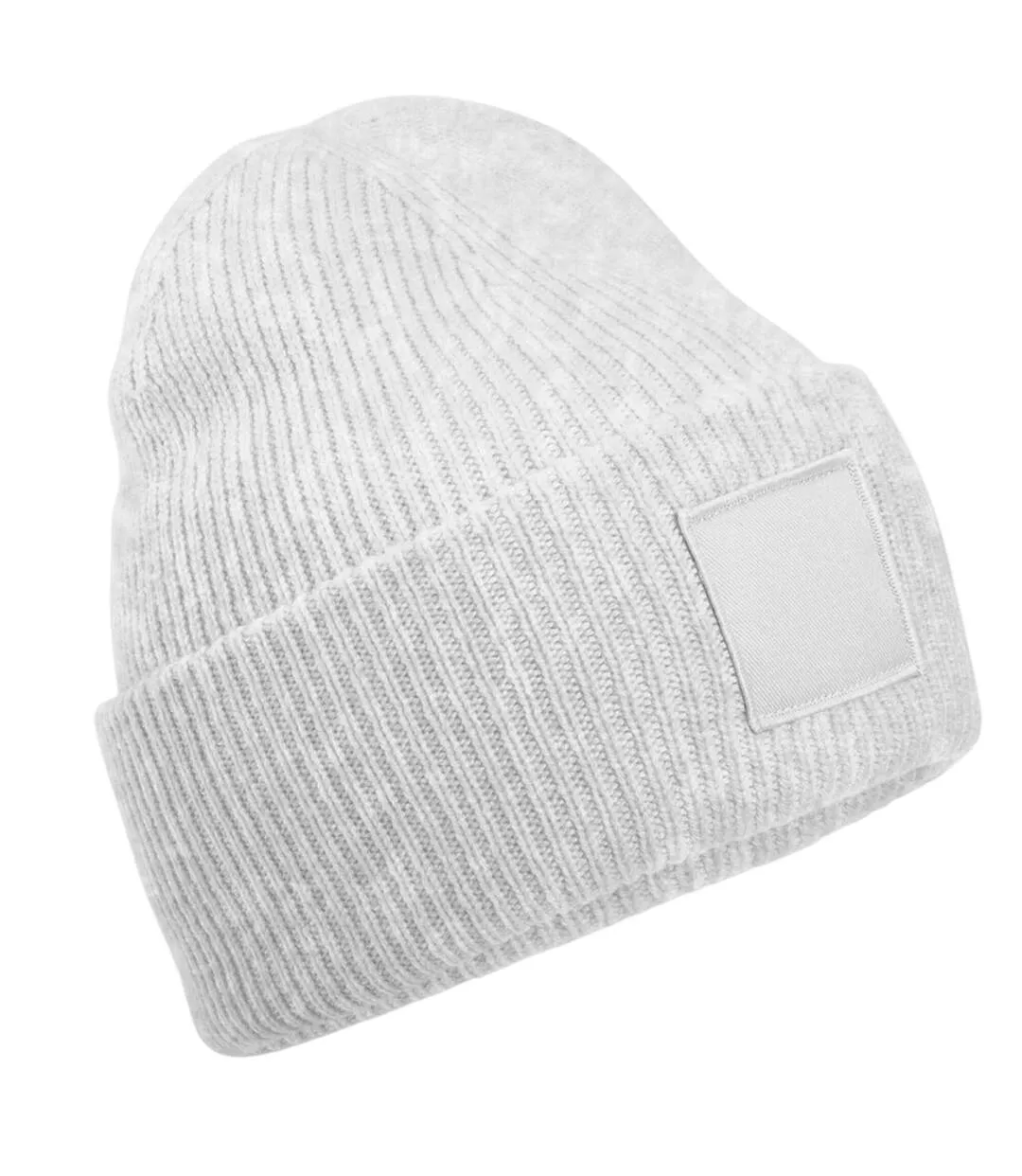 Bonnet Motif/style Écusson Tonal Adulte Gris Beechfield-2