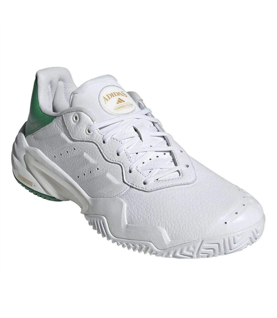 Mens Barricade 13 Lace Up Trainers Gold White Green Adidas-1