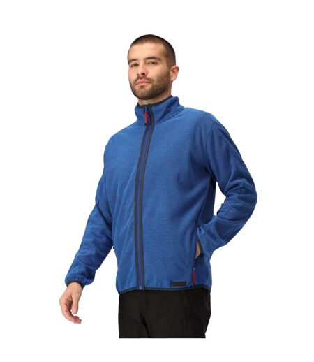 Regatta Mens Kinwood Full Zip Fleece Jacket (Strong Blue/New Royal) - UTRG8787