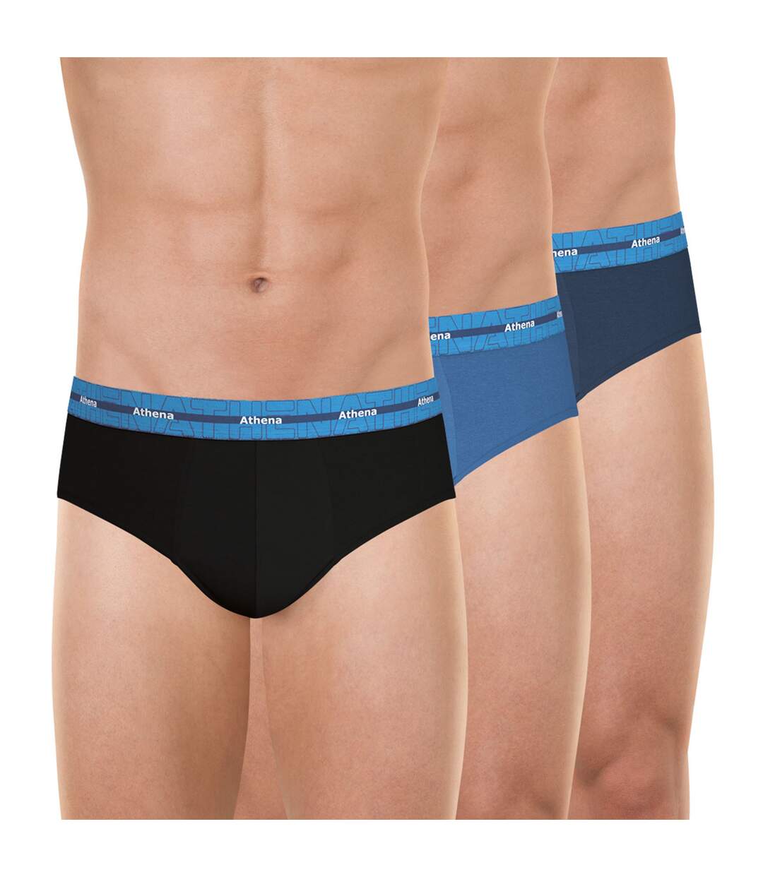 Lot de 3 slips homme 720 Stretch Coton Athena-2