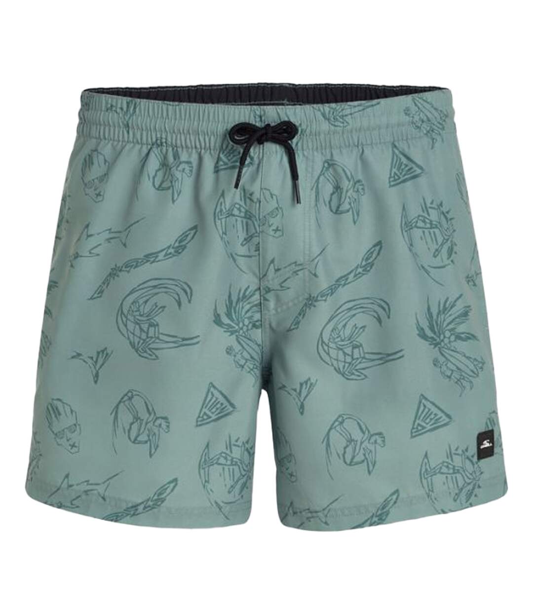 Short De Bain Motif/style Imprimé Surf Mix & Match Cali Homme Vert O´Neill-2