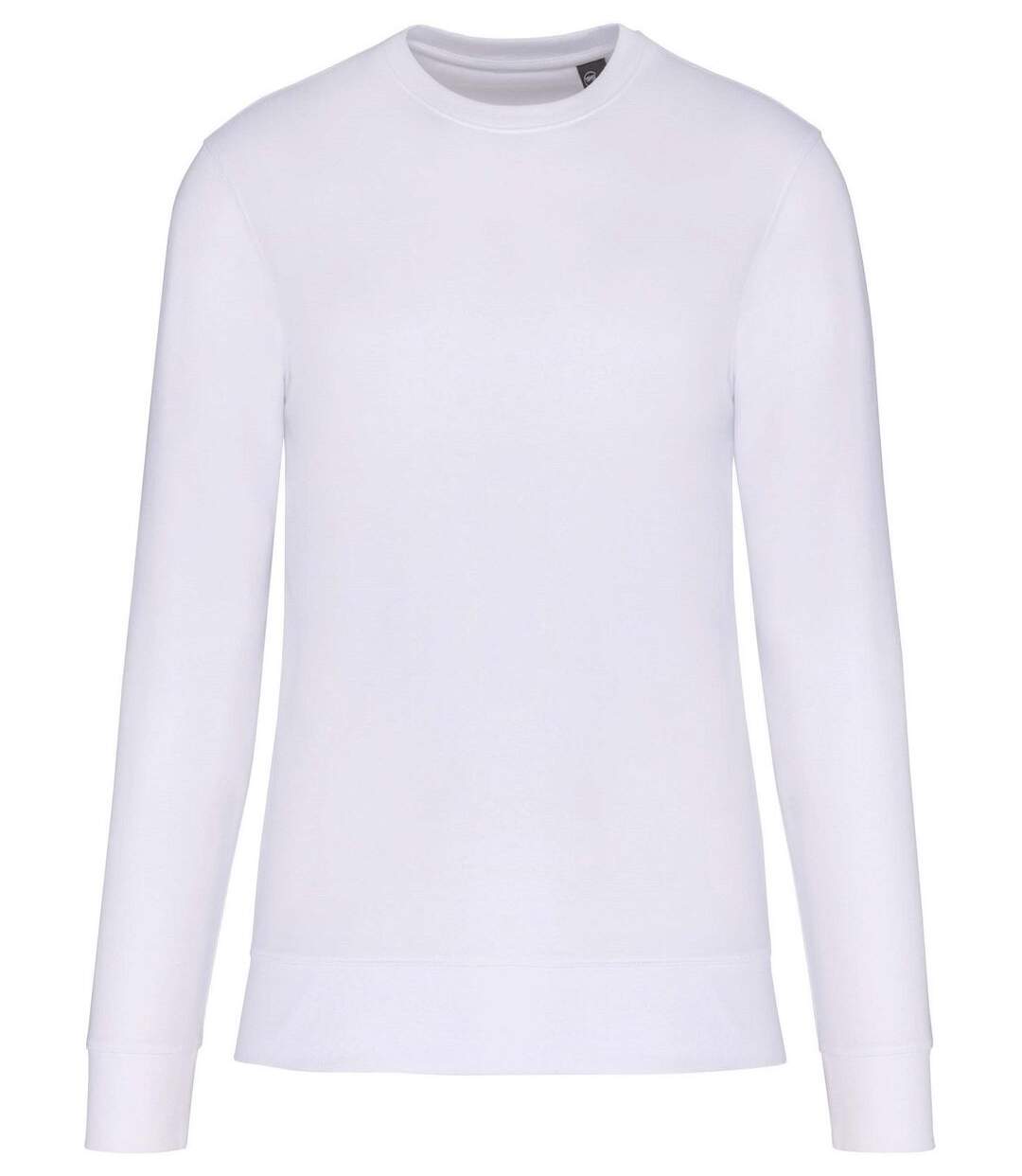 Sweat col rond écoresponsable - Mixte - K4025 - blanc