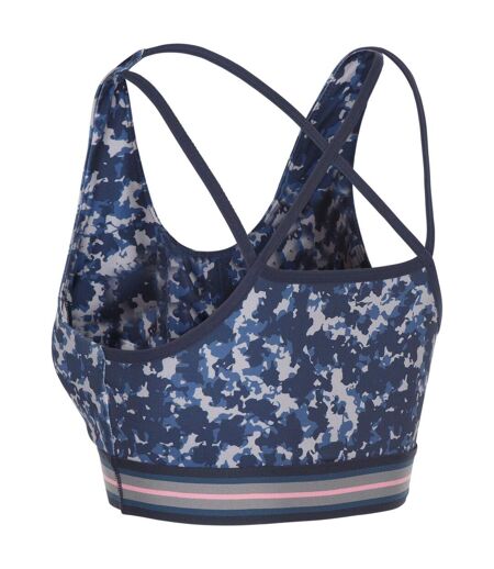 Trespass Womens/Ladies Stephanie Camo Crop Top (Navy) - UTTP5625