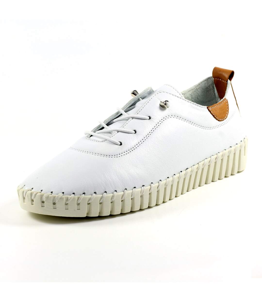 Chaussures Flamborough Femme Blanc Lunar-3