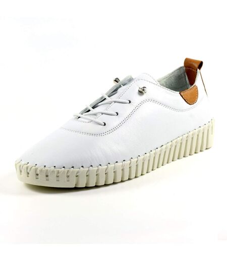 Chaussures Flamborough Femme Blanc Lunar
