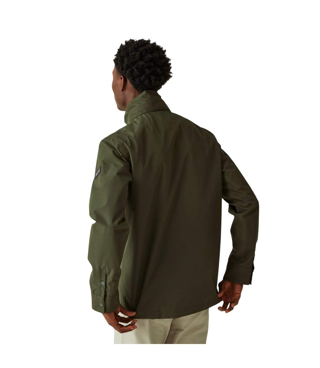Veste Imperméable Raytan Homme Kaki Foncé Regatta-2