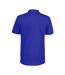 Mens Pique Polo Shirt Royal Blue Clique-2