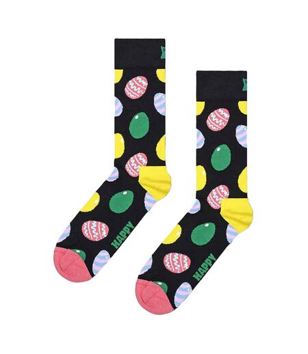 Colourful Cotton Blend Egg Design Socks for Men and Women