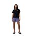 T-shirt Motif/style Logo Femme Noir Columbia-1