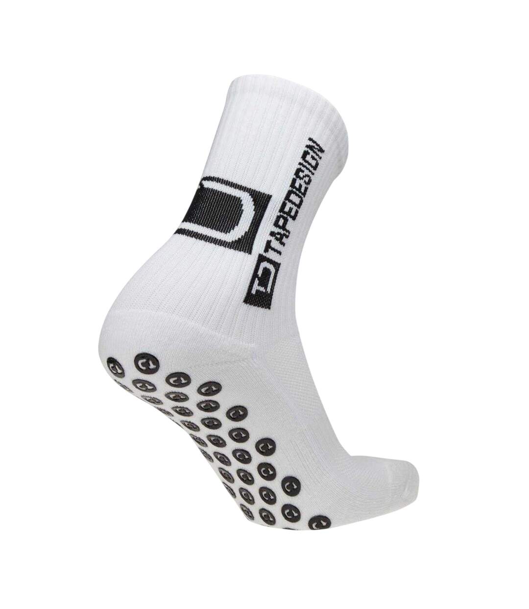 Unisex Adult  Grip Ankle Socks White Classic-1