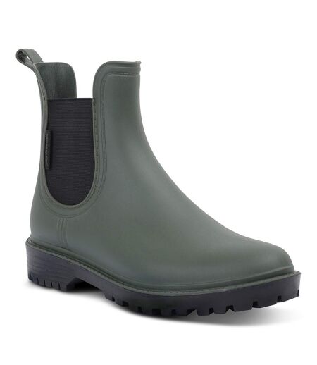 Bottes de pluie lady harriett femme vert sombre Regatta