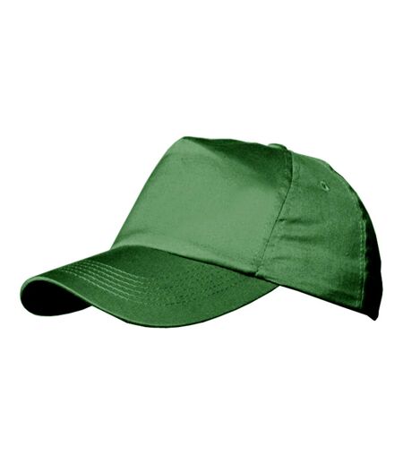 Casquette unie 100% coton adulte unisexe vert bouteille Result