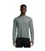 Haut Manches Longues Course À Pied Core Homme Vert De Gris Nike-1