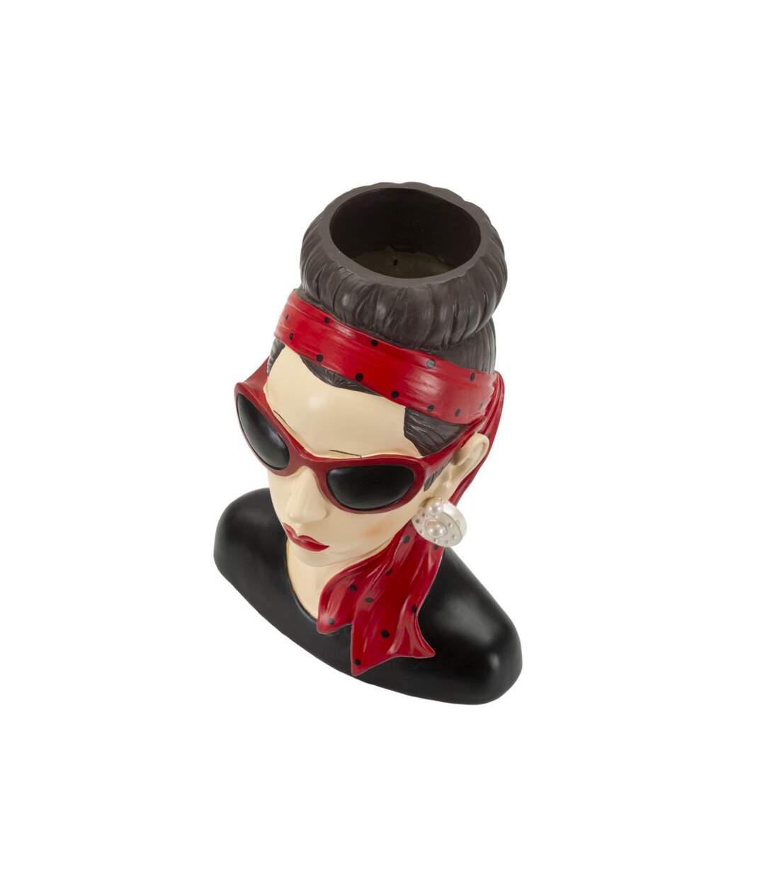 Vase Déco Femme Hollywood 27cm Multicolore-3