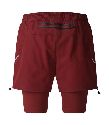 Mens Pro Training Elite Hybrid Short Cabernet Umbro