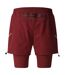 Mens Pro Training Elite Hybrid Short Cabernet Umbro-2