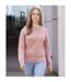Sweat Femme Vieux Rose Awdis-1