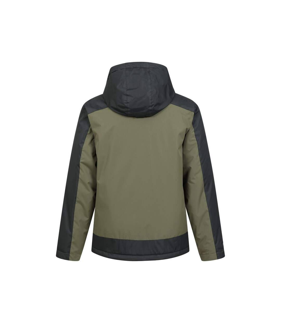 Mens Dusk Iii Ski Jacket Dark Khaki Black Mountain Warehouse-2