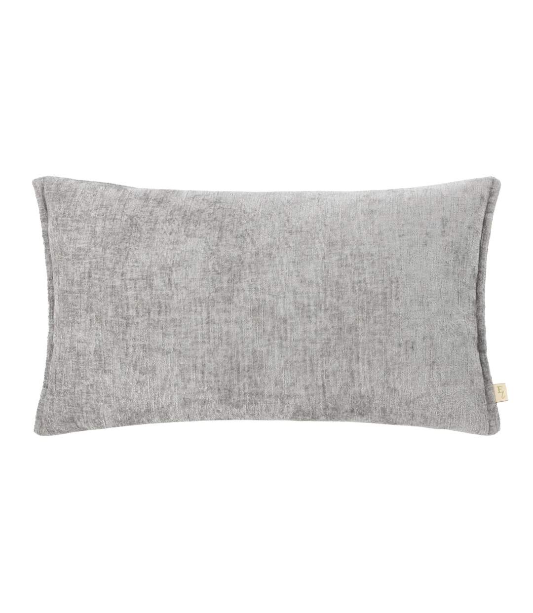 Buxton reversible rectangular cushion cover 30cm x 50cm grey Evans Lichfield