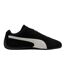 Mens Speedcat Cow Leather Trainers Black White Puma-1