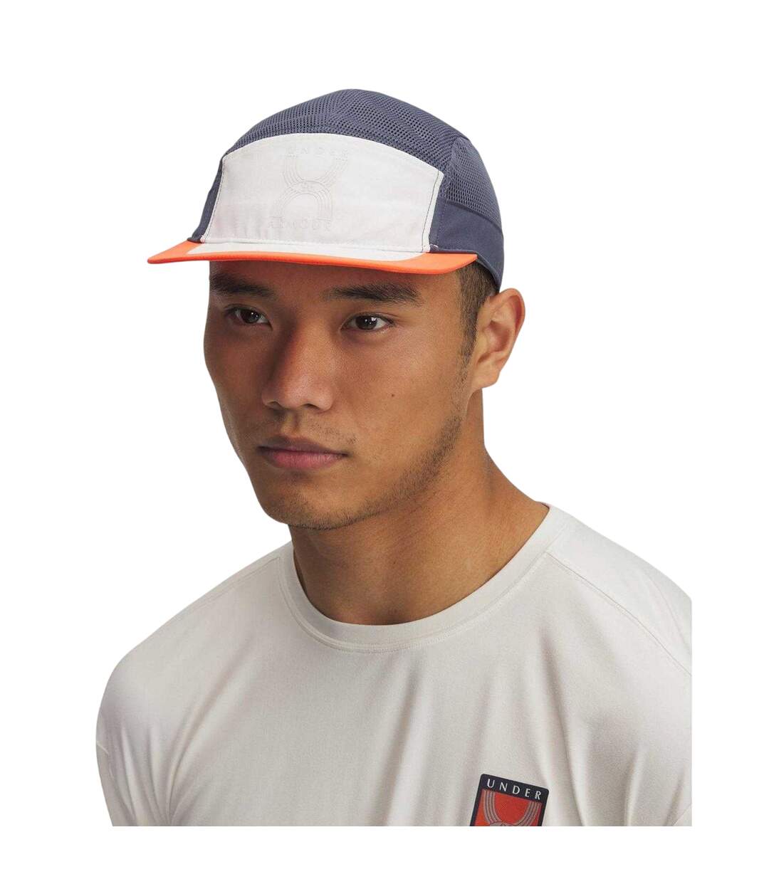 Unisex Adult Launch Running Camper Cap White Under Armour-3