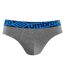 Lot de 3 slips homme en coton ceinture bleue Diamon Umbro-4