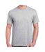 Mens heavy cotton t-shirt sports gray Gildan