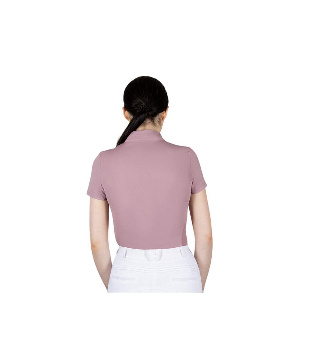 Womens/ladies Coldingham Short-sleeved Base Layer Top Purple Blush Coldstream-2