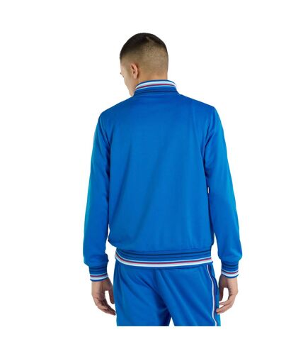 Mens monogram anthem jacket regal blue Umbro