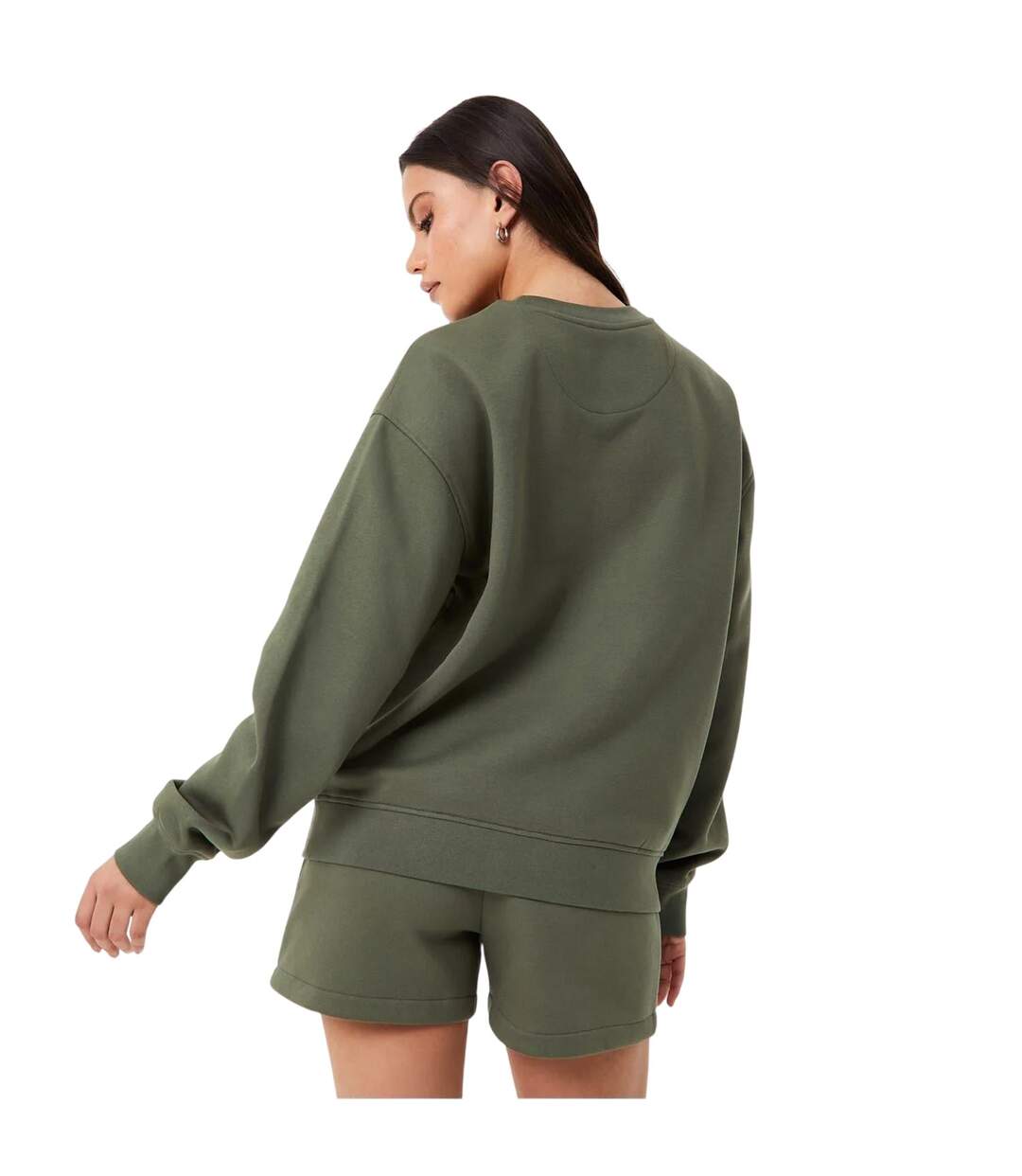 Sweat Femme Vert Kaki Jack Wills-3