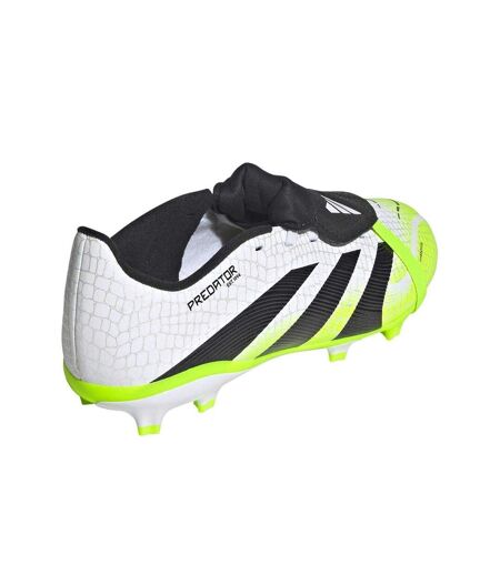 Chaussures De Foot Pour Terrain Ferme Motif/style Se Rabat Sur L´avant Predator League Enfant Blanc Noir Citron Adidas