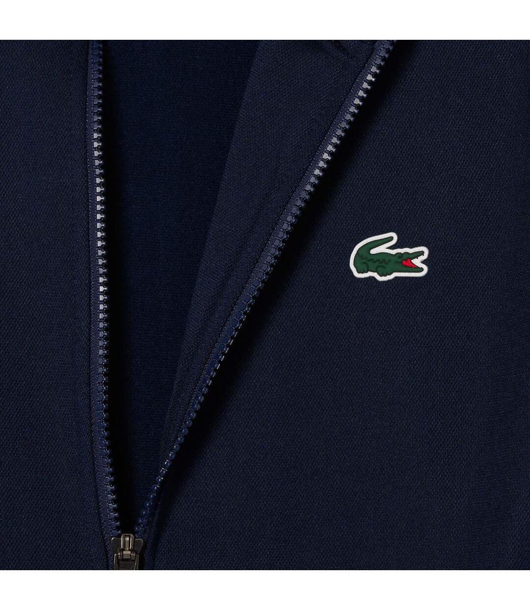 Veste De Survêtement Homme Bleu Marine Blanc Lacoste-3