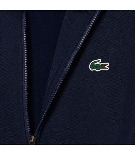 Veste De Survêtement Homme Bleu Marine Blanc Lacoste