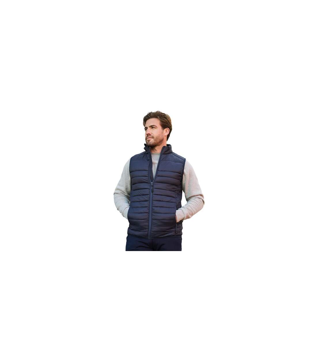 Unisex Adult Eugene Core Padded Gilet Black Brook Taverner-1