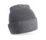 Bonnet avec patch - Adulte - B445 - gris graphite-1