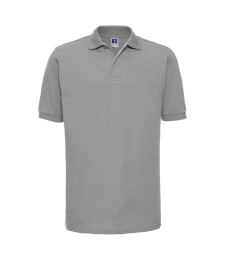 Polo À Manches Courtes Hommes Gris Clair Russell