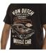 T-shirt manches courtes col rond homme Muscle Vondutch-2