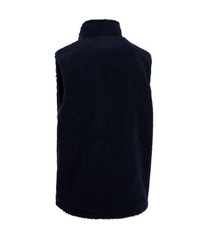 Mens buckless fleece gilet navy Trespass