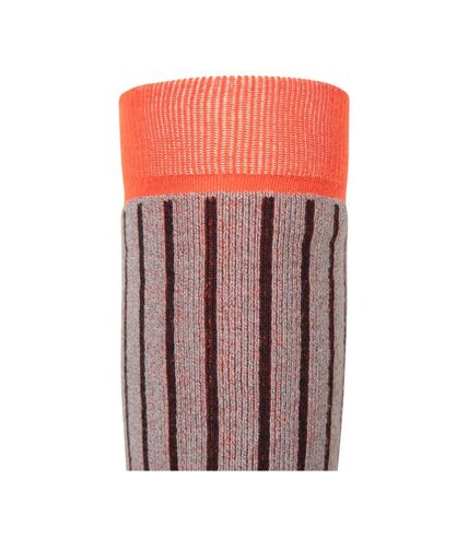 Chaussettes de ski isocool homme gris / orange Mountain Warehouse