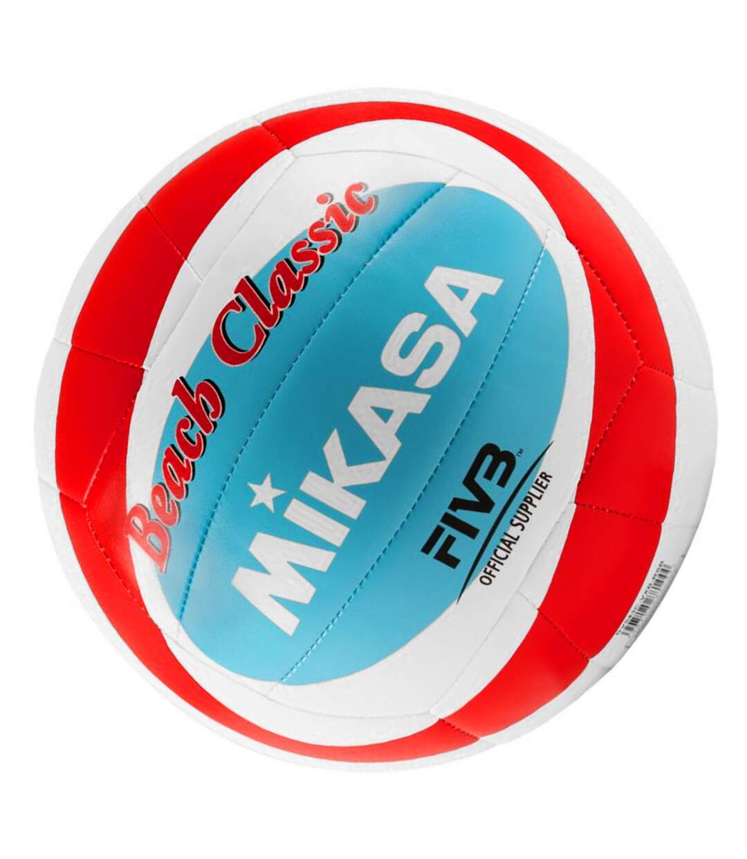 Ballon De Volley-ball Bv543c-vxb-rsb Taille 5 Blanc Rouge Bleu Mikasa-2