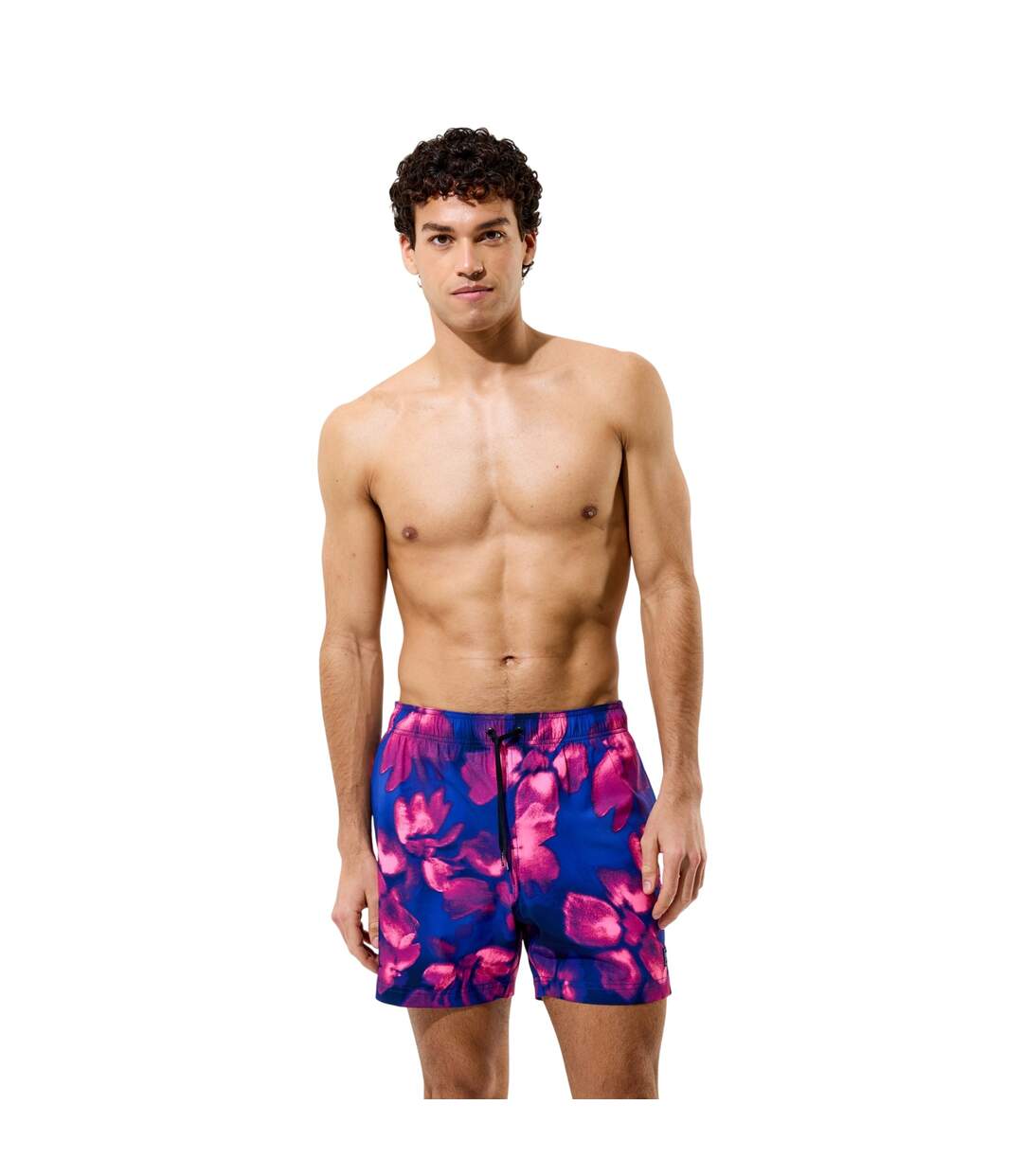 Mens Redondo Edge Volley Swim Shorts Blue Purple Speedo-2