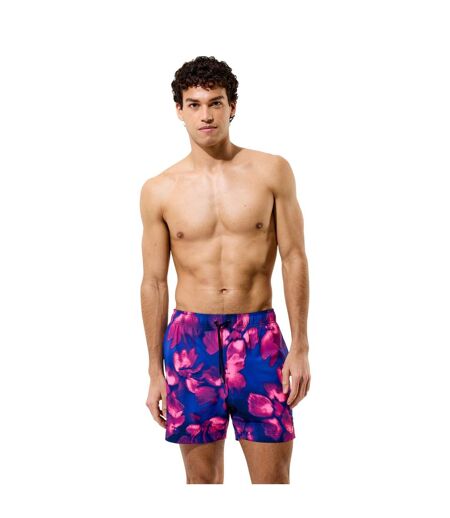 Mens Redondo Edge Volley Swim Shorts Blue Purple Speedo