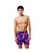 Mens Redondo Edge Volley Swim Shorts Blue Purple Speedo-2